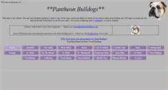 Desktop Screenshot of pantheonbulldogs.com